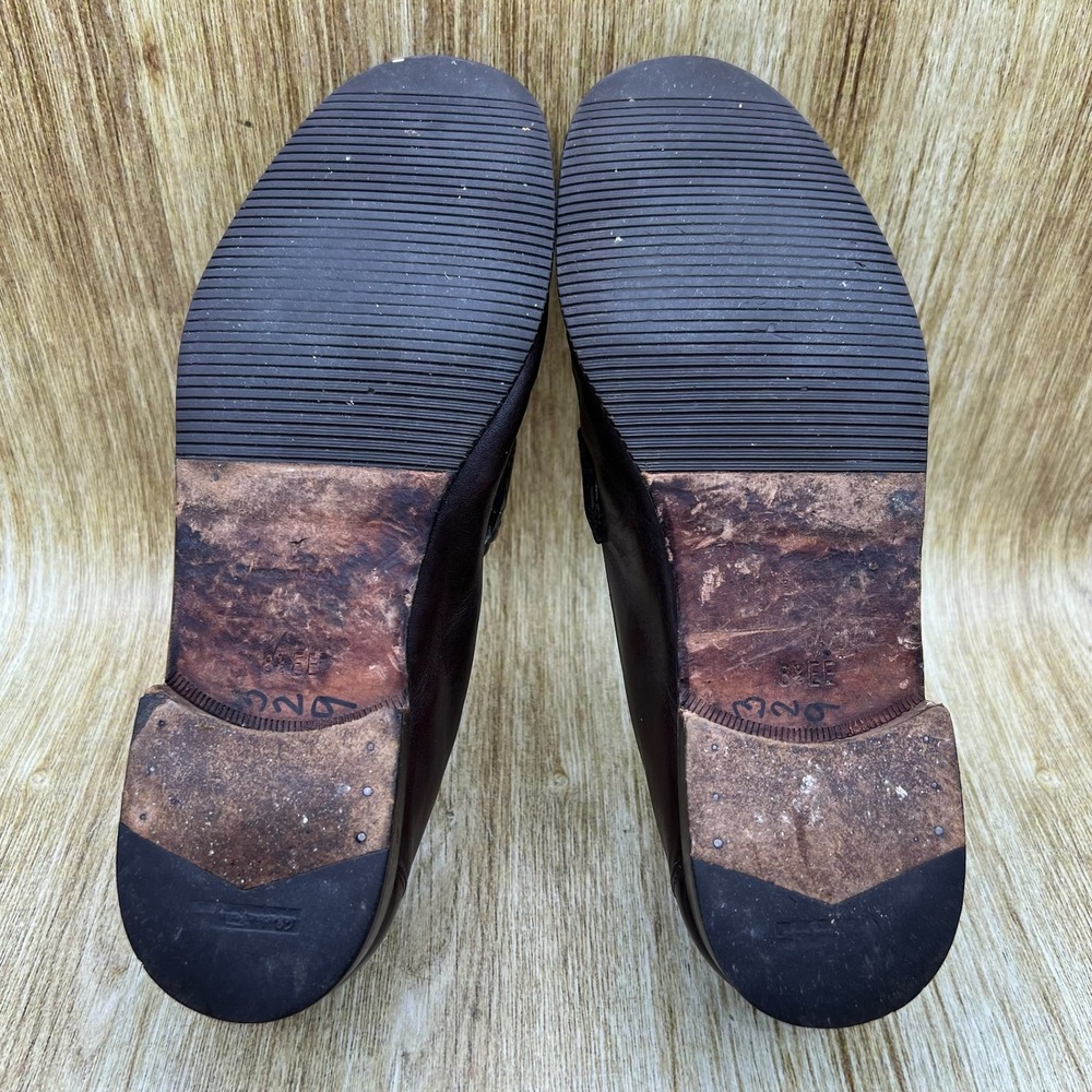 Salvatore Ferragamo Gancini Bit Loafers Men's Size 8.5 EE Brown Made in Italy - Picture 8 of 10